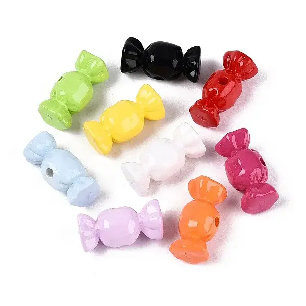 Opaque Acrylic Beads