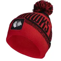 FANATICS CHICAGO BLACKHAWKS THRIVE CUFFED POM BEANIE Čiapka, červená, veľkosť