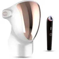 PALSAR7 Exclusive Set Professional LED Mask & Galvanic Iron set za zvýhodnenú cenu White/Gold
