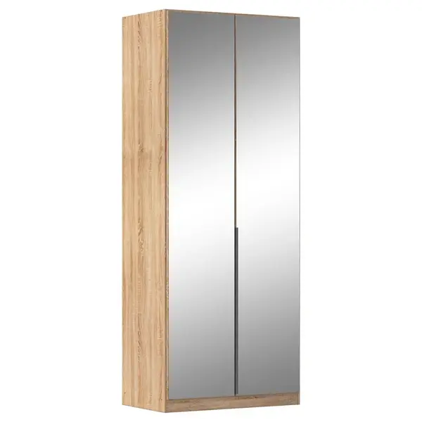 Rauch Möbel ŠATNÍ SKŘÍŇ S OTOČNÝMI DVEŘMI, Sonoma dub, 91/229/54 cm