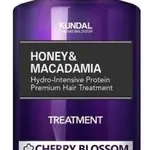 KUNDAL Honey&Macadamia Treatment - hydrointenzivní proteinová kůra na vlasy Cherry Blossom 500 ml