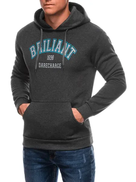 Edoti Men's zip-up sweatshirt