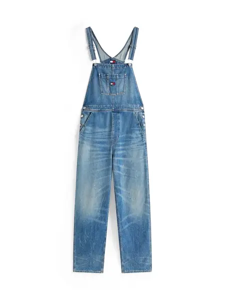 Tommy Jeans Rifle na traky 'JAIMIE DUNGAREE'  modrá denim