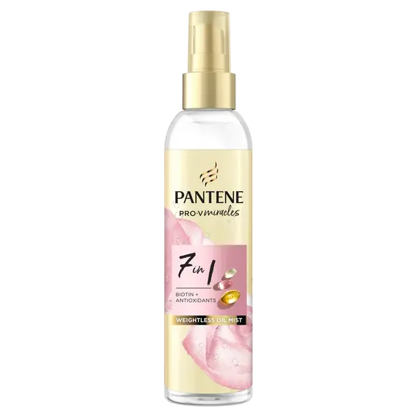 PANTENE Pro-V Miracles 7v1 Weightless Oil Mist, Vlasový olej ve spreji s Biotinem 145 ml