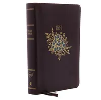KJV Holy Bible: Personal Size Giant Print with 43,000 Cross References, Deluxe Burgundy Leathersoft, Red Letter, Comfort Print (Thumb Indexed): King J