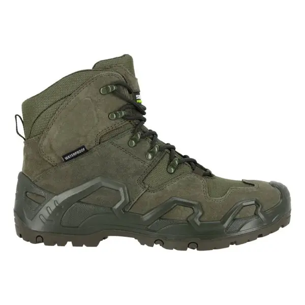 Boty DEFENDER HIGH OB, olivové, 44, STALCO PERFECT