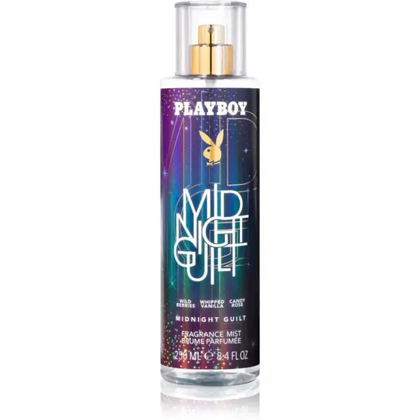 Playboy Midnight Guilt tělový sprej pro ženy 250 ml