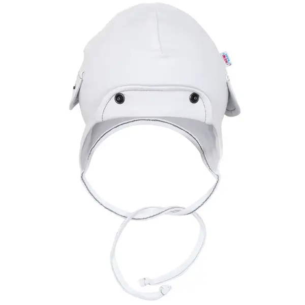 New Baby Jarní kojenecká čepička  Special One bílá, vel. 68 (4-6m)