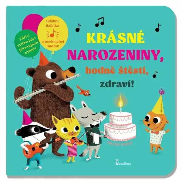 Krásné narozeniny, hodně štěstí, zdraví! - zvuková knížka