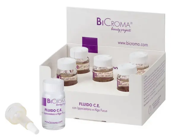 BiCroma Bio-sérum s kaštanem koňským a řasou fucus 5 x 10 ml