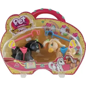 Pet Parade poník 8 x 8 x 2 cm 2pack čierny poník