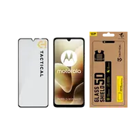 Tvrzené sklo Tactical Glass Shield 5D pro Motorola Moto G06/G06 Power, černá
