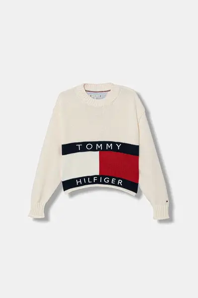 Dětský bavlněný svetr Tommy Hilfiger