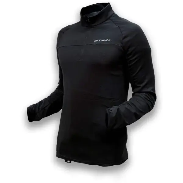 TRIMM CUBE Pánská sportovní mikina, černá, velikost XXXL