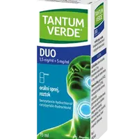 TANTUM VERDE DUO 1,5 mg/ml + 5 mg/ml orální sprej, roztok 15 ml