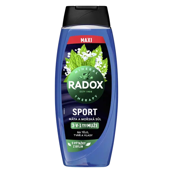 RADOX sprchový gel pro muže Sport 450 ml