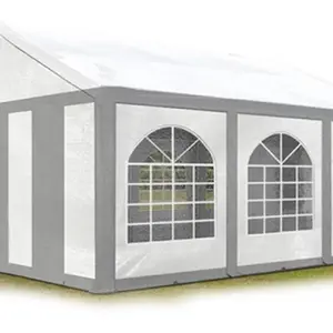 Hawaj Párty stan Economy Light 3 x 6 m šedo-bílý