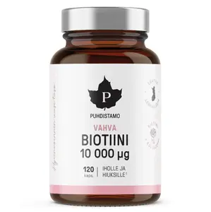 Puhdistamo Biotin Strong 10 000 µg 120 kapslí