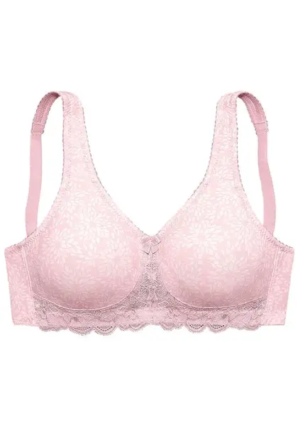 NUANCE Podprsenka  ružová / púdrová