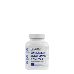LOBEY Yobeli Hořčík bisglycinát a vitamín B6, 60 kapslí