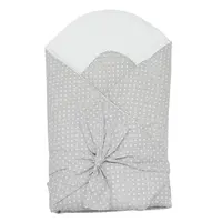 EKO Zavinovačka s kokosovou vložkou bodky Grey