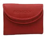 Dámská kožená peněženka červená - Rovicky Mína