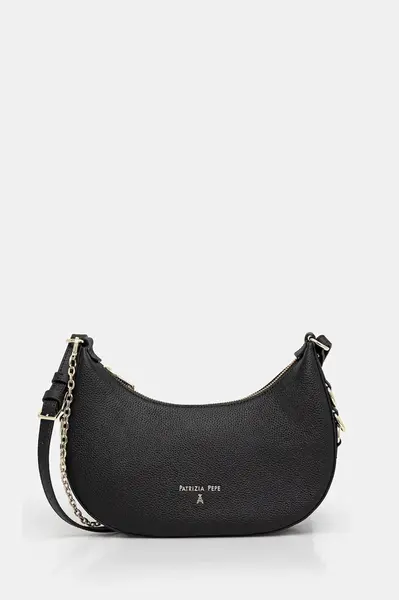 Kožená kabelka Patrizia Pepe