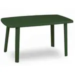 Zelený záhradný stôl Cayman