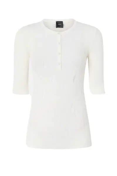 Bílé tričko Pinko Maglia