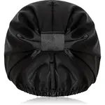 GLOV Anti-Frizz Satin Sleep Cap saténový turban na vlasy Black 1 ks