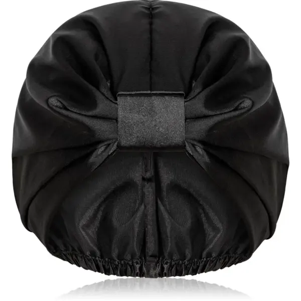 GLOV Anti-Frizz Satin Sleep Cap saténový turban na vlasy Black 1 ks
