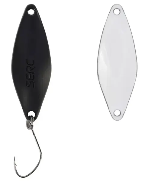 Spro plandavka trout master serc black n white - 2,5 g