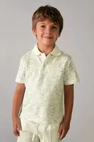 Detská bavlnená polokošeľa Mayoral