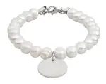 Troli Očarujúci perlový náramok s príveskom VBD403S