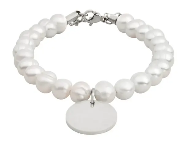 Troli Očarujúci perlový náramok s príveskom VBD403S