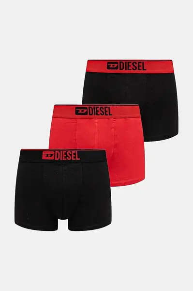 Boxerky Diesel UMBX-DAMIEN-THREE PACK BOXERS 3-pack