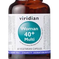 VIRIDIAN 40+ Woman Multivitamin 60 kapslí