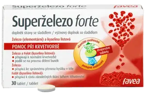 FAVEA Superželezo forte 30 tablet