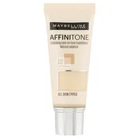 MAYBELLINE NEW YORK Affinitone make-up odstín 02 Light Porcelain 30 ml