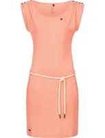 Ragwear Letné šaty 'Chego'  hnedá / koralová / biela