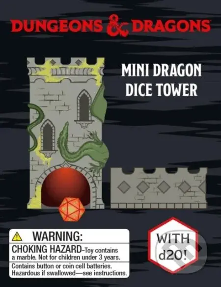 Dungeons & Dragons: Mini Dragon Dice Tower - Brenna Dinon - kniha z kategorie Sci-fi, fantasy a komiksy