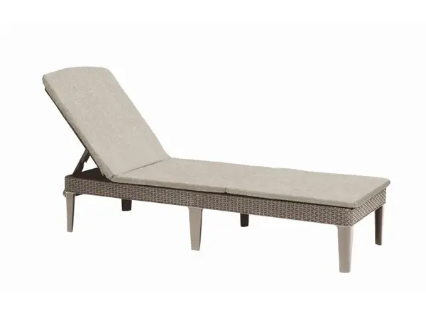 Ležadlo Keter Jaipur cappuccino s polstrom