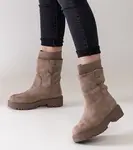 Gemre Ralia béžové slip-on čižmy