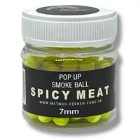 Method feeder fans plovoucí boilies pop up smoke ball 7 mm 50 ml - n-butyric acid