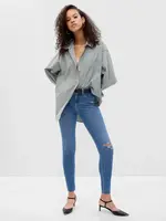 Džíny pro ženy GAP High Rise Universal Jeggings 756653-00 Velikost: 26LONG - prodloužená délka