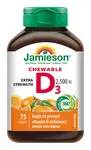 Jamieson Vitamín D3 2500 IU pomeranč 75 cucacích tablet