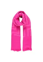 Růžová dámská šála