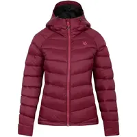 Dare2b TORREK BAFFLE Dámska prešívaná bunda, vínová, veľkosť