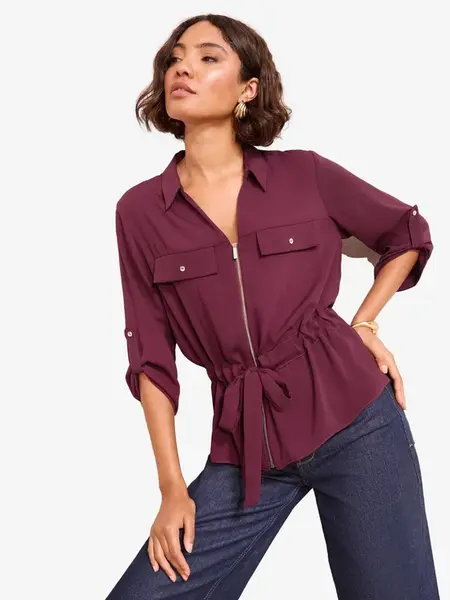 Friends Like These Blúzka  burgundská