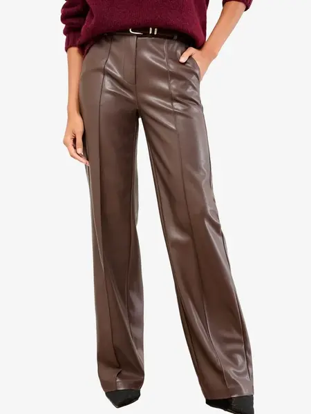 Lipsy Nohavice  tmavohnedá